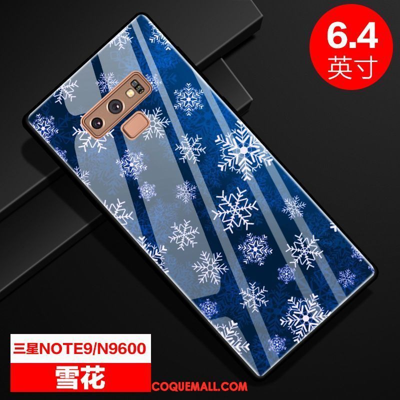 Étui Samsung Galaxy Note 9 Bleu Protection Étoile, Coque Samsung Galaxy Note 9 Personnalité Coloré