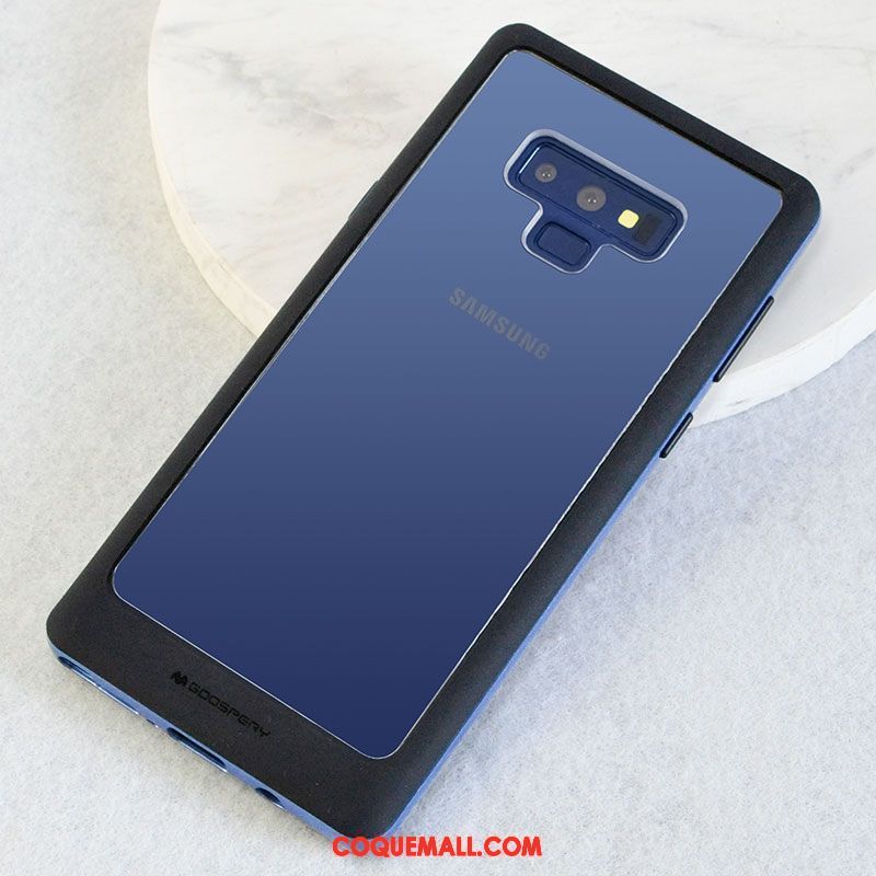 Étui Samsung Galaxy Note 9 Border Silicone Protection, Coque Samsung Galaxy Note 9 Étoile Très Mince