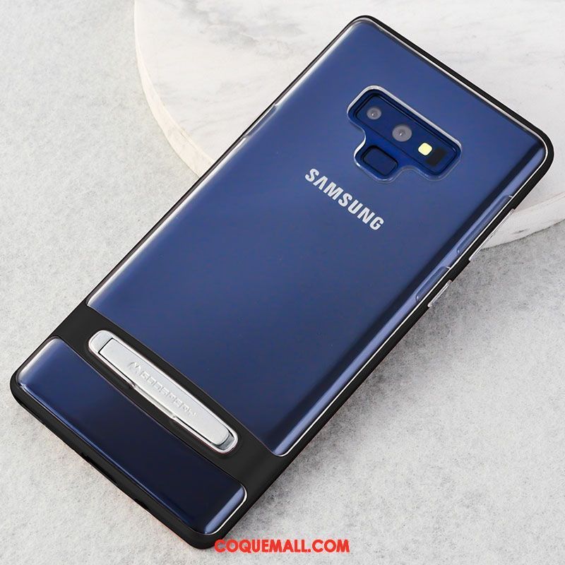 Étui Samsung Galaxy Note 9 Border Silicone Protection, Coque Samsung Galaxy Note 9 Étoile Très Mince