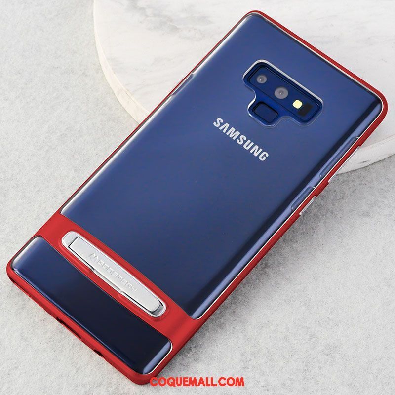 Étui Samsung Galaxy Note 9 Border Silicone Protection, Coque Samsung Galaxy Note 9 Étoile Très Mince