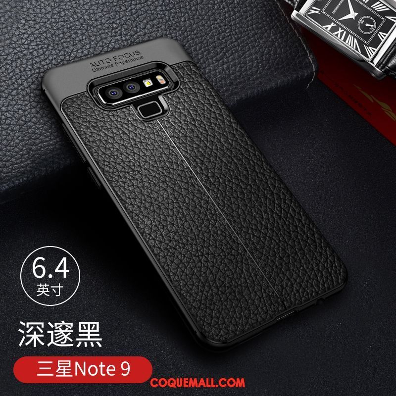 Étui Samsung Galaxy Note 9 Business Gris Téléphone Portable, Coque Samsung Galaxy Note 9 Protection Tout Compris