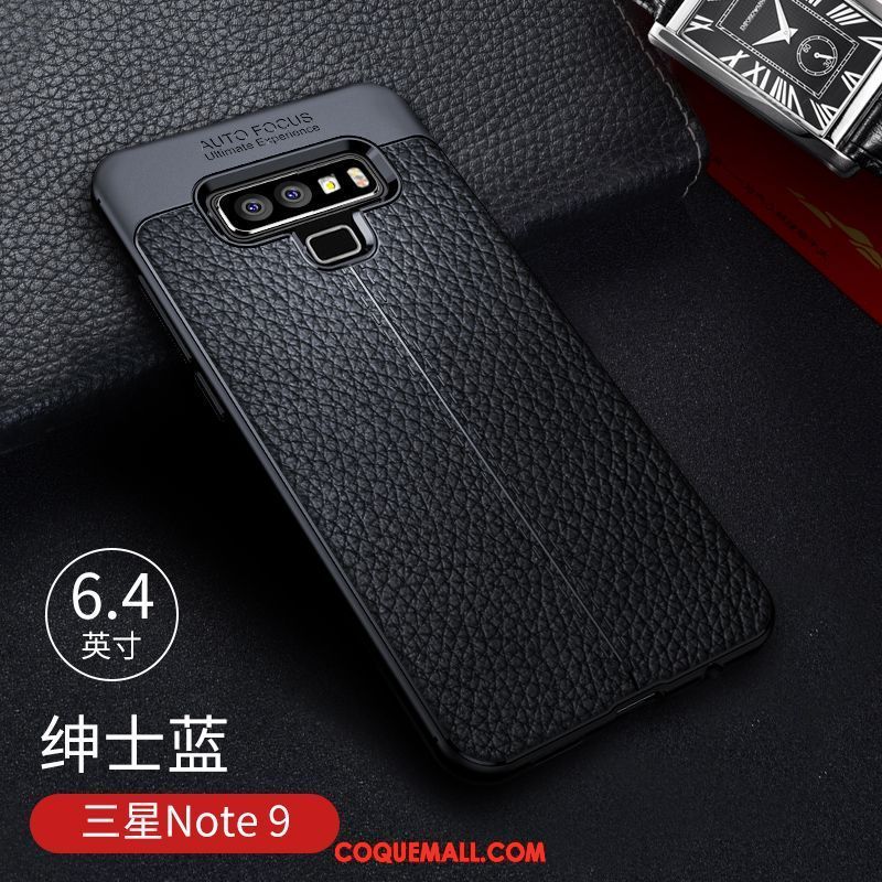 Étui Samsung Galaxy Note 9 Business Gris Téléphone Portable, Coque Samsung Galaxy Note 9 Protection Tout Compris