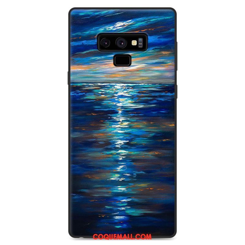 Étui Samsung Galaxy Note 9 Créatif Tout Compris Protection, Coque Samsung Galaxy Note 9 Incassable Noir