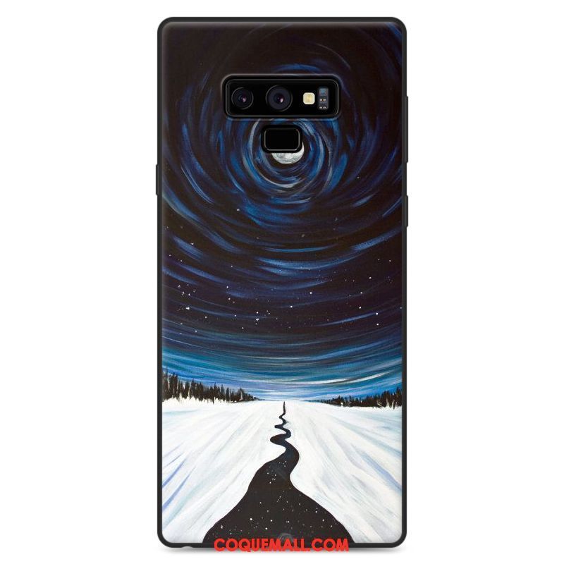 Étui Samsung Galaxy Note 9 Créatif Tout Compris Protection, Coque Samsung Galaxy Note 9 Incassable Noir