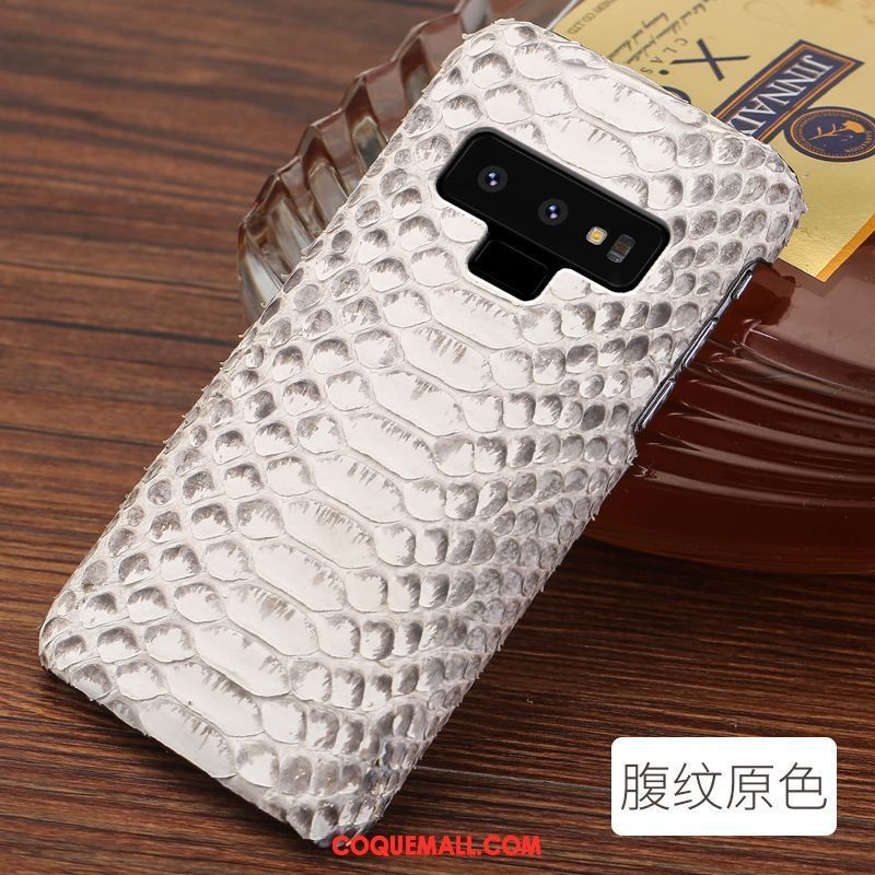 Étui Samsung Galaxy Note 9 Cuir Véritable Cuir Étoile, Coque Samsung Galaxy Note 9 Téléphone Portable Tendance