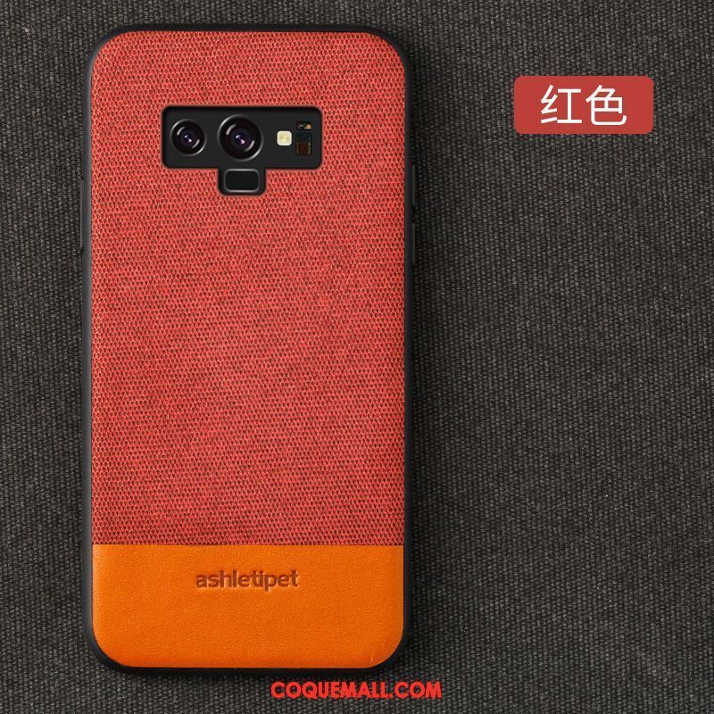 Étui Samsung Galaxy Note 9 Fluide Doux Business Tout Compris, Coque Samsung Galaxy Note 9 Gris À Bord