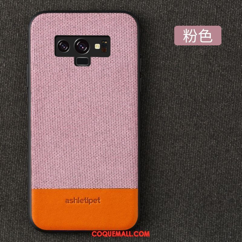 Étui Samsung Galaxy Note 9 Fluide Doux Business Tout Compris, Coque Samsung Galaxy Note 9 Gris À Bord