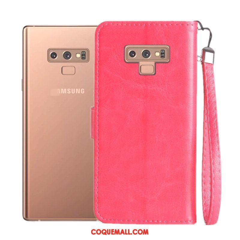 Étui Samsung Galaxy Note 9 Fluide Doux Étoile Incassable, Coque Samsung Galaxy Note 9 Protection Tout Compris Braun