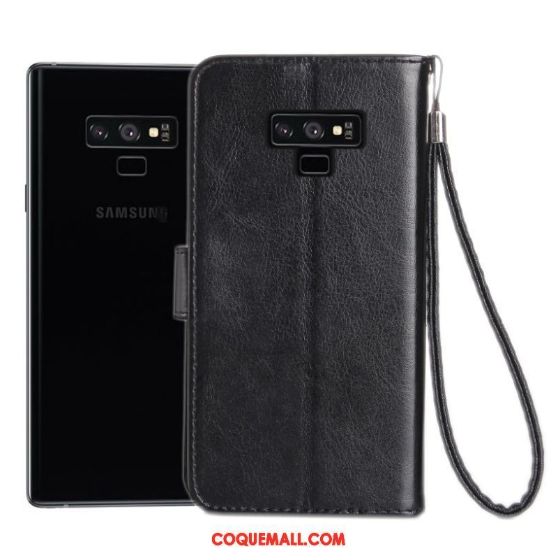 Étui Samsung Galaxy Note 9 Fluide Doux Étoile Incassable, Coque Samsung Galaxy Note 9 Protection Tout Compris Braun