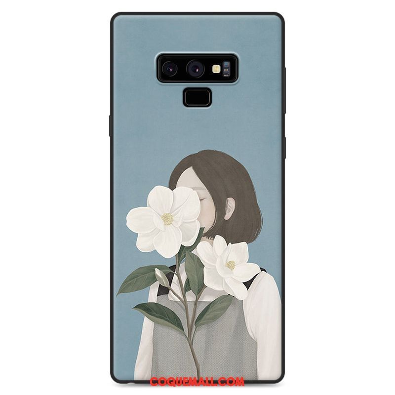 Étui Samsung Galaxy Note 9 Frais Incassable Étoile, Coque Samsung Galaxy Note 9 Silicone Vert