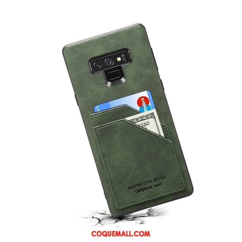 Étui Samsung Galaxy Note 9 Incassable Légère Fluide Doux, Coque Samsung Galaxy Note 9 Bleu Téléphone Portable