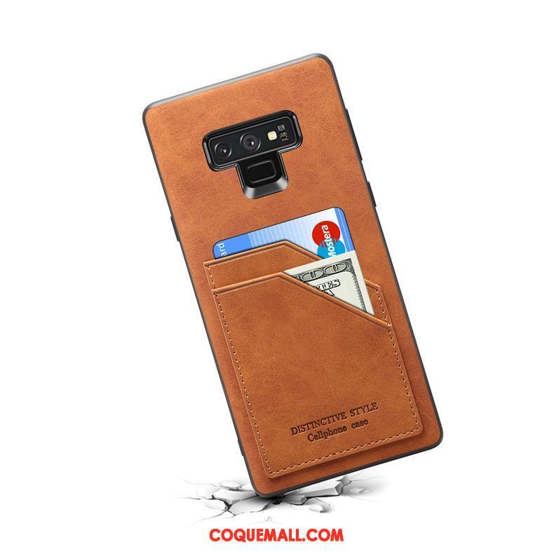 Étui Samsung Galaxy Note 9 Incassable Légère Fluide Doux, Coque Samsung Galaxy Note 9 Bleu Téléphone Portable