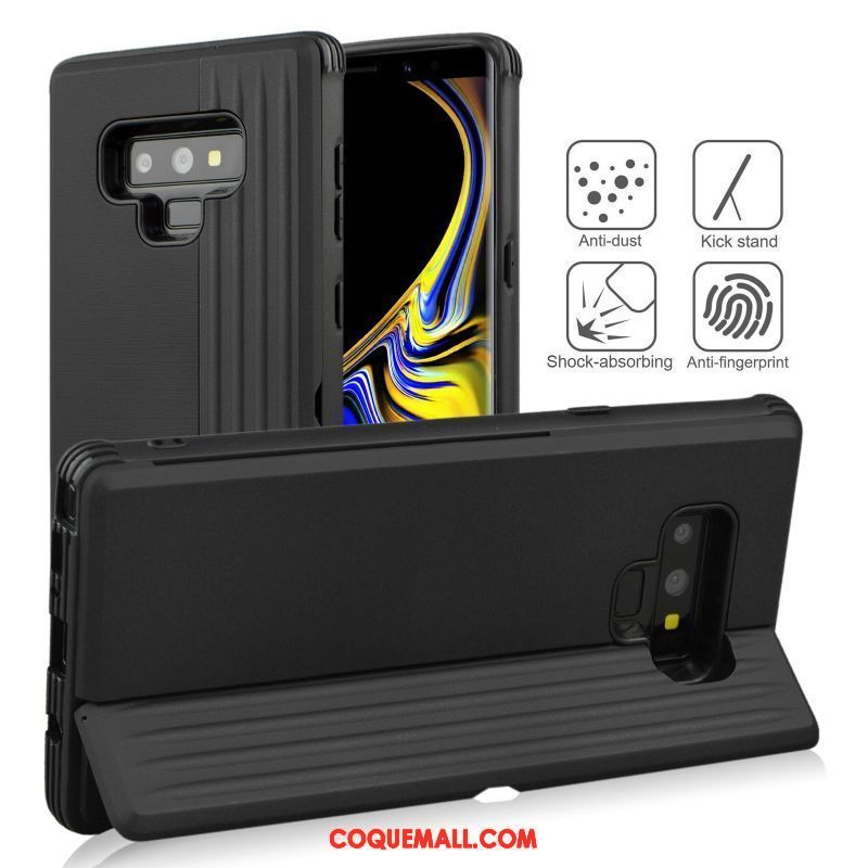 Étui Samsung Galaxy Note 9 Incassable Étoile Téléphone Portable, Coque Samsung Galaxy Note 9 Rouge Protection