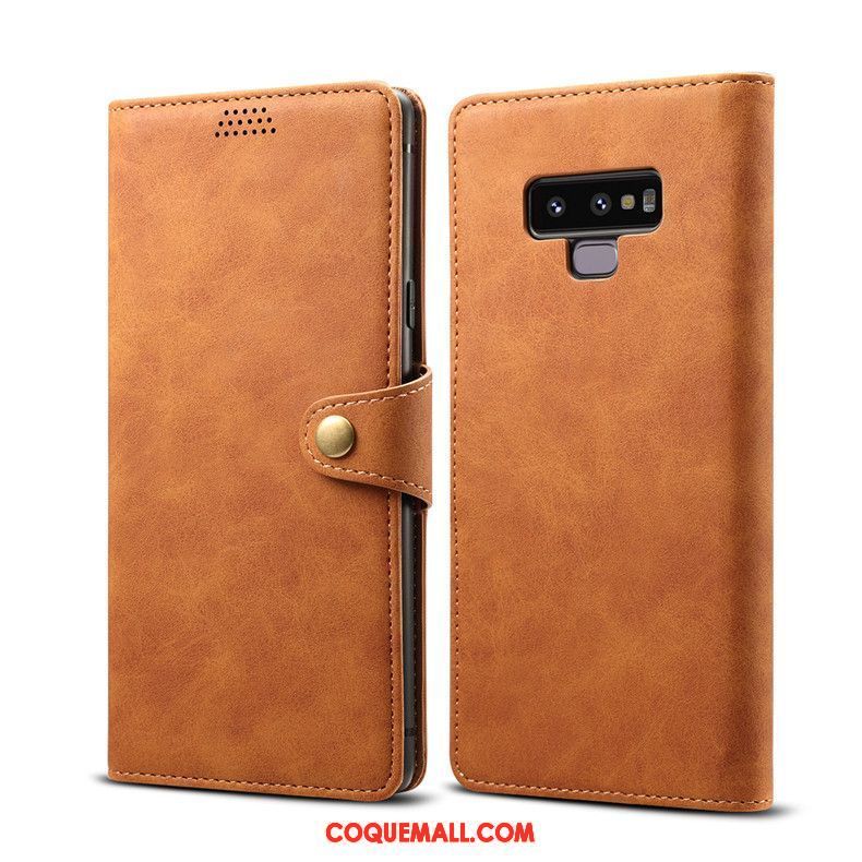 Étui Samsung Galaxy Note 9 Incassable Étui En Cuir Étoile, Coque Samsung Galaxy Note 9 Vert Fluide Doux