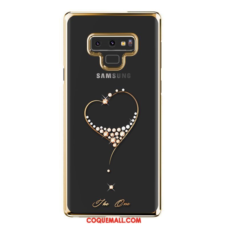 Étui Samsung Galaxy Note 9 Or Incassable Marque De Tendance, Coque Samsung Galaxy Note 9 Tout Compris Très Mince