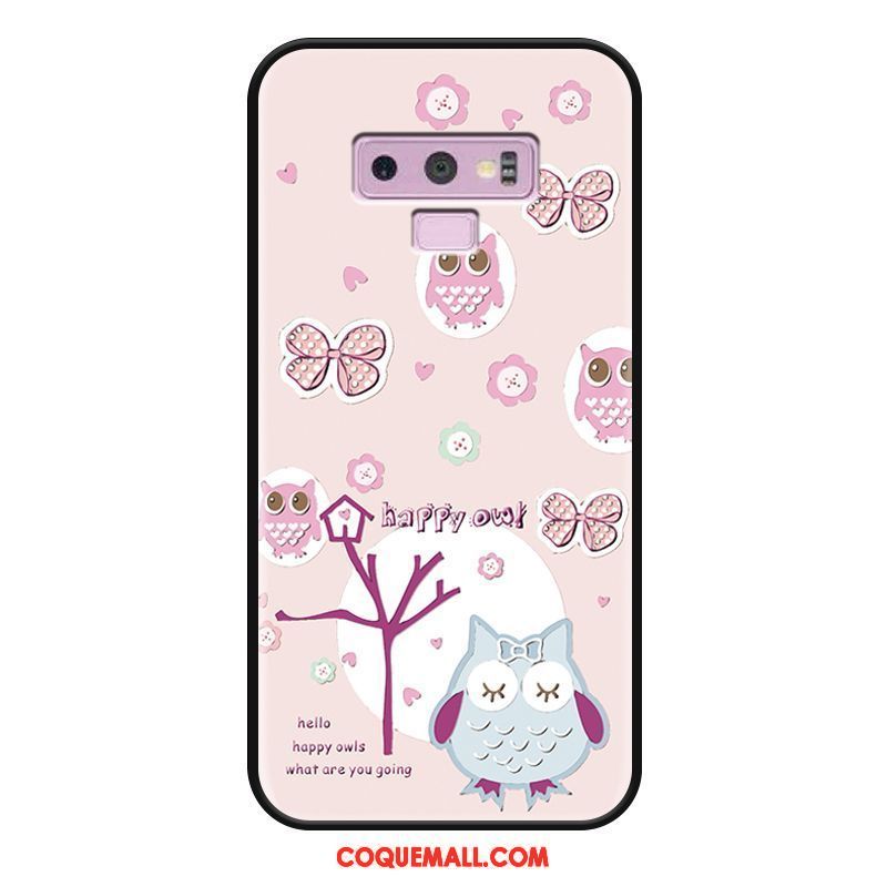 Étui Samsung Galaxy Note 9 Protection Pissenlit Incassable, Coque Samsung Galaxy Note 9 Dessin Animé Silicone