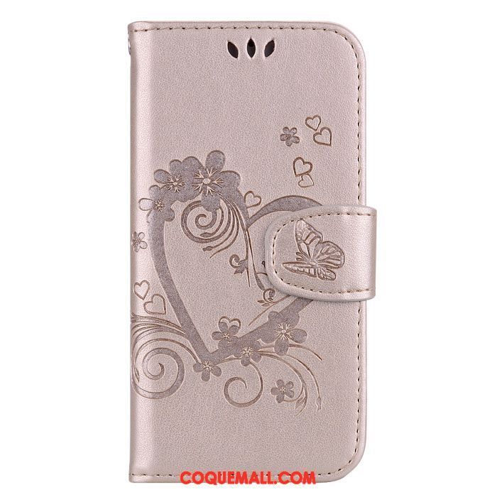 Étui Samsung Galaxy Note 9 Rose En Relief Étoile, Coque Samsung Galaxy Note 9 Téléphone Portable Amour