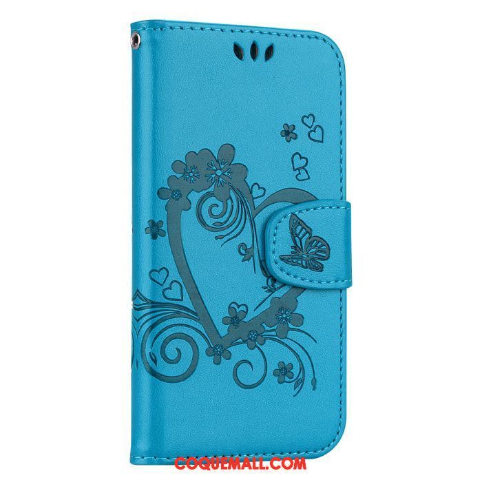 Étui Samsung Galaxy Note 9 Rose En Relief Étoile, Coque Samsung Galaxy Note 9 Téléphone Portable Amour