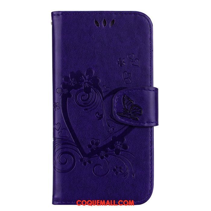 Étui Samsung Galaxy Note 9 Rose En Relief Étoile, Coque Samsung Galaxy Note 9 Téléphone Portable Amour