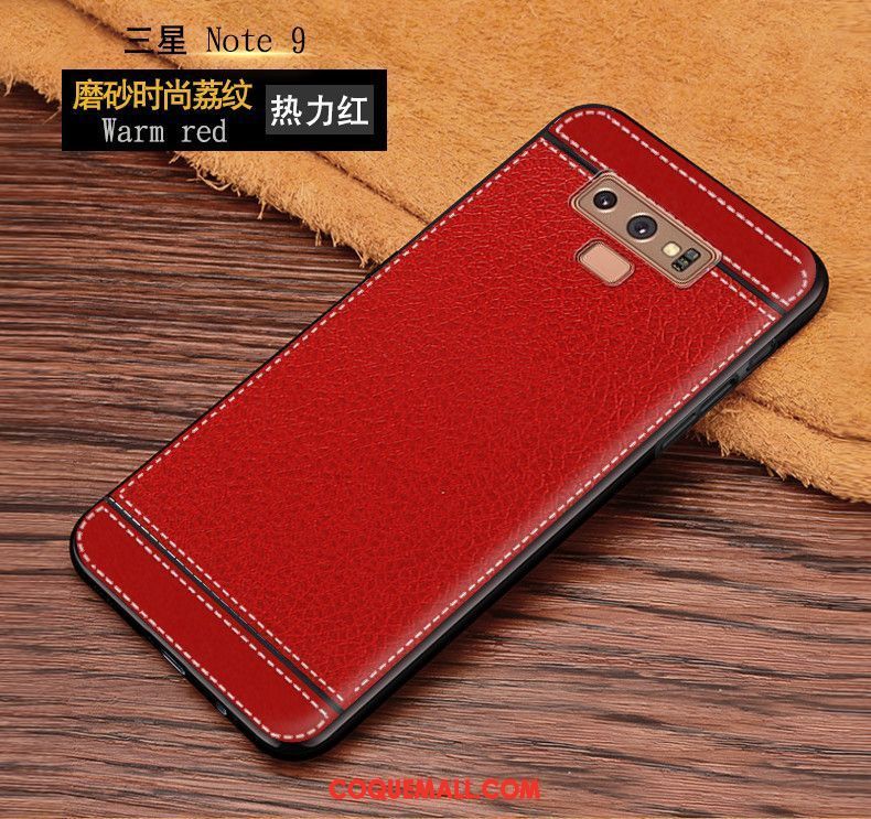 Étui Samsung Galaxy Note 9 Rose Modèle Fleurie Personnalité, Coque Samsung Galaxy Note 9 Business Tendance