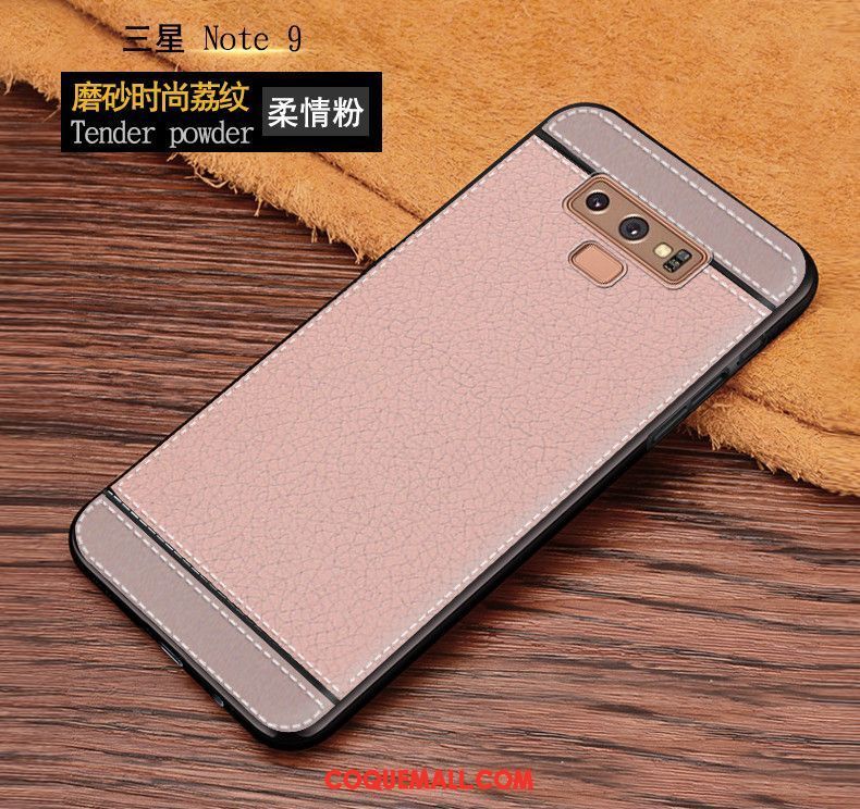 Étui Samsung Galaxy Note 9 Rose Modèle Fleurie Personnalité, Coque Samsung Galaxy Note 9 Business Tendance