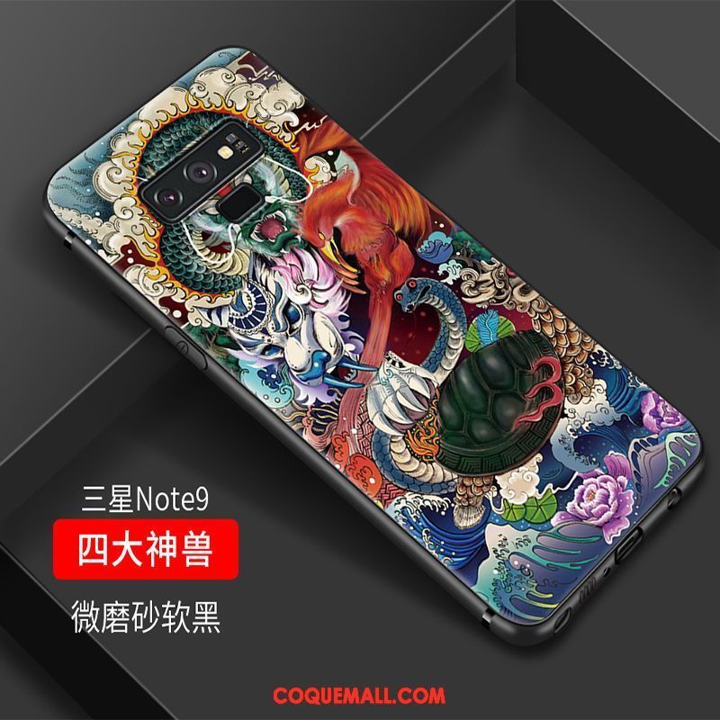 Étui Samsung Galaxy Note 9 Tendance Étoile Silicone, Coque Samsung Galaxy Note 9 Style Chinois Protection