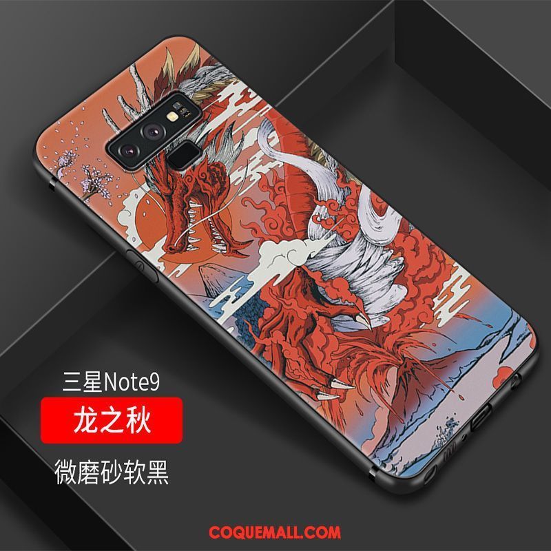 Étui Samsung Galaxy Note 9 Tendance Étoile Silicone, Coque Samsung Galaxy Note 9 Style Chinois Protection