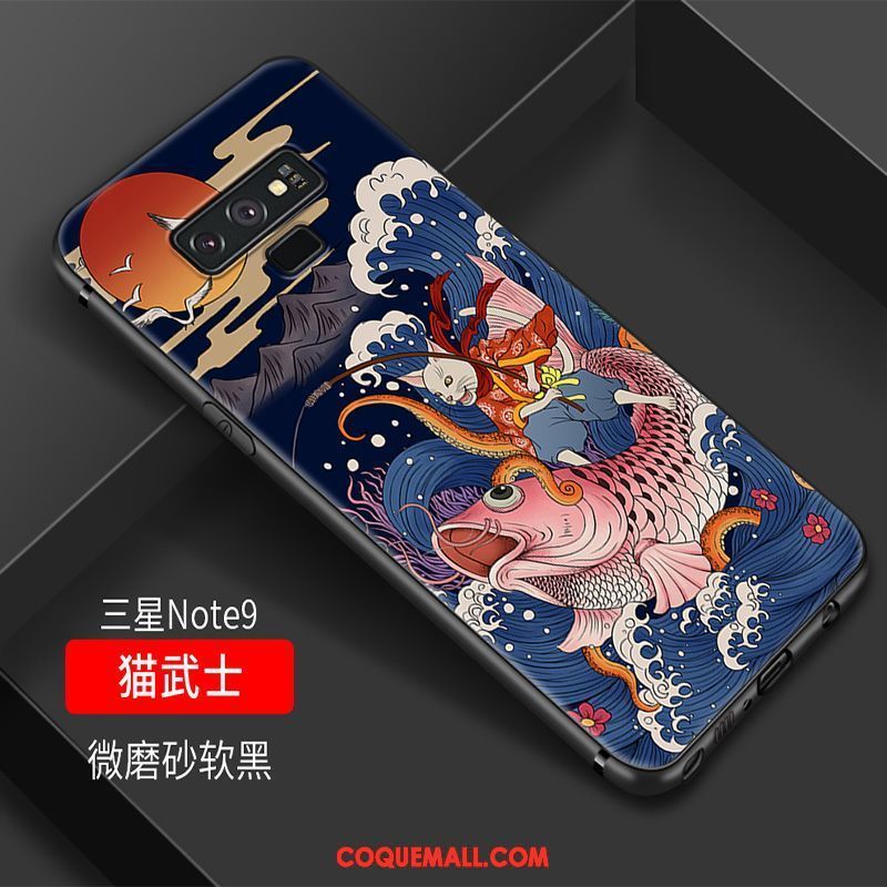 Étui Samsung Galaxy Note 9 Tendance Étoile Silicone, Coque Samsung Galaxy Note 9 Style Chinois Protection