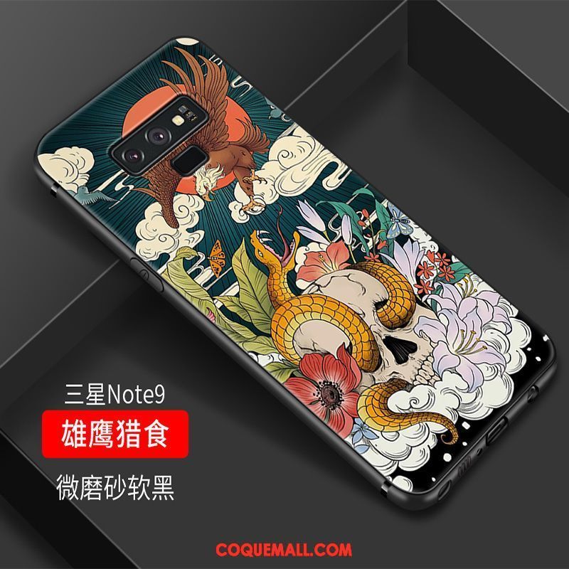 Étui Samsung Galaxy Note 9 Tendance Étoile Silicone, Coque Samsung Galaxy Note 9 Style Chinois Protection