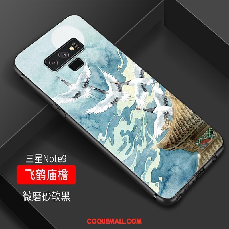 Étui Samsung Galaxy Note 9 Tendance Étoile Silicone, Coque Samsung Galaxy Note 9 Style Chinois Protection