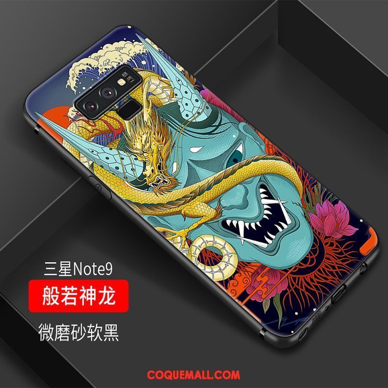 Étui Samsung Galaxy Note 9 Tendance Étoile Silicone, Coque Samsung Galaxy Note 9 Style Chinois Protection