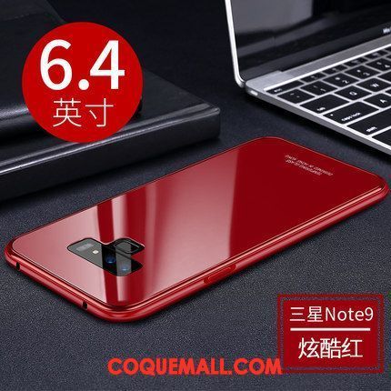 Étui Samsung Galaxy Note 9 Tout Compris Métal Étoile, Coque Samsung Galaxy Note 9 Incassable Téléphone Portable