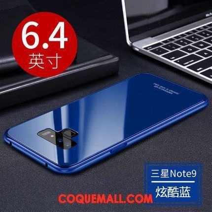 Étui Samsung Galaxy Note 9 Tout Compris Métal Étoile, Coque Samsung Galaxy Note 9 Incassable Téléphone Portable