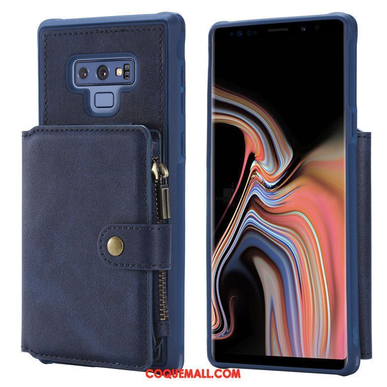 Étui Samsung Galaxy Note 9 Téléphone Portable Protection Tout Compris, Coque Samsung Galaxy Note 9 Incassable Rouge