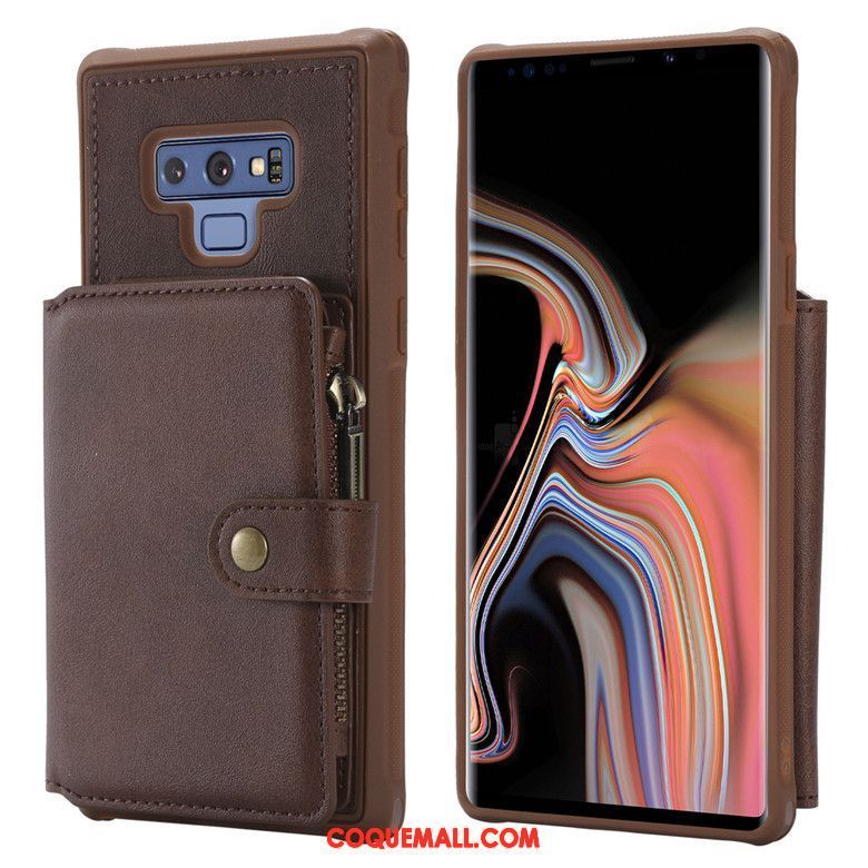 Étui Samsung Galaxy Note 9 Téléphone Portable Protection Tout Compris, Coque Samsung Galaxy Note 9 Incassable Rouge