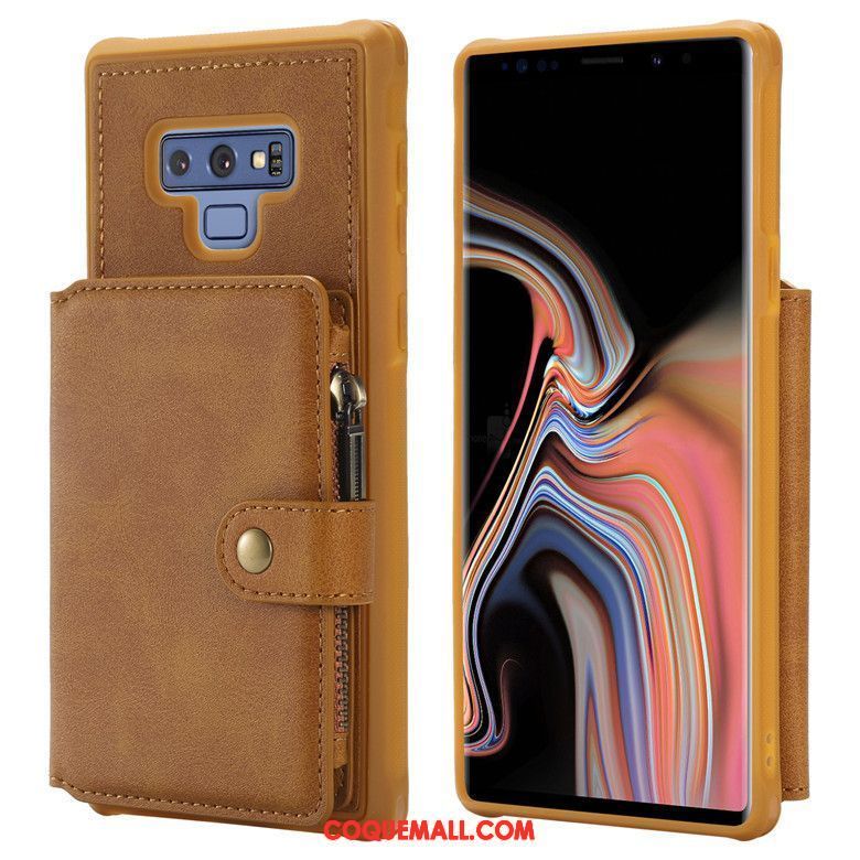 Étui Samsung Galaxy Note 9 Téléphone Portable Protection Tout Compris, Coque Samsung Galaxy Note 9 Incassable Rouge