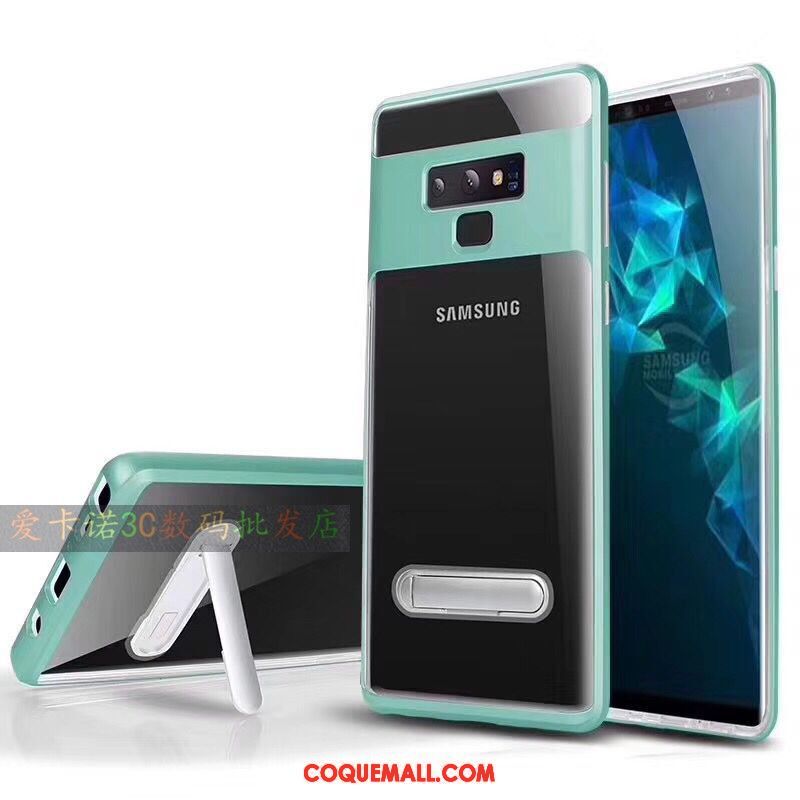 Étui Samsung Galaxy Note 9 Téléphone Portable Protection Vert, Coque Samsung Galaxy Note 9 Border Incassable