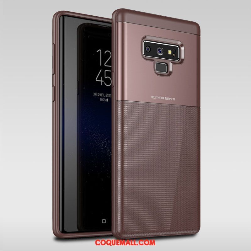 Étui Samsung Galaxy Note 9 Étoile Silicone Délavé En Daim, Coque Samsung Galaxy Note 9 Personnalité Refroidissement