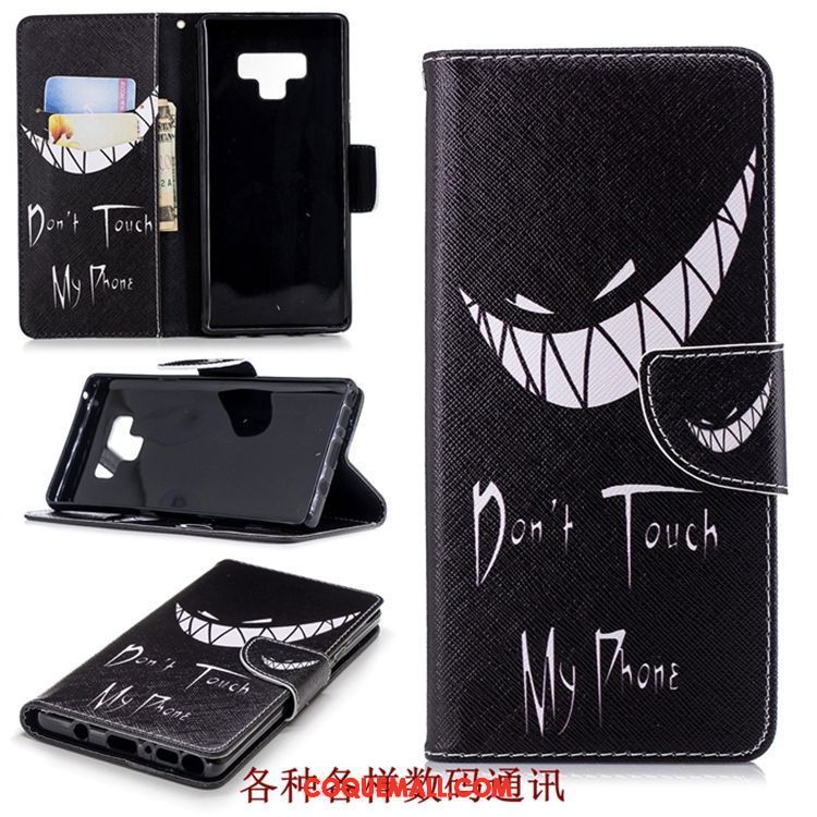 Étui Samsung Galaxy Note 9 Étoile Étui En Cuir Personnalité, Coque Samsung Galaxy Note 9 Incassable Clamshell