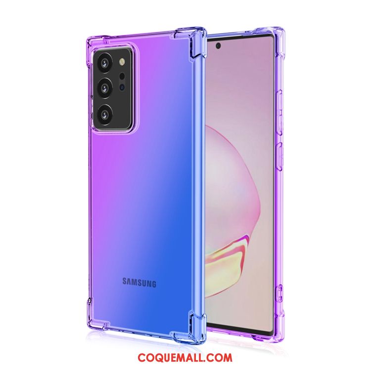 Étui Samsung Galaxy Note20 Ultra Ballon Téléphone Portable Violet, Coque Samsung Galaxy Note20 Ultra Étoile Incassable