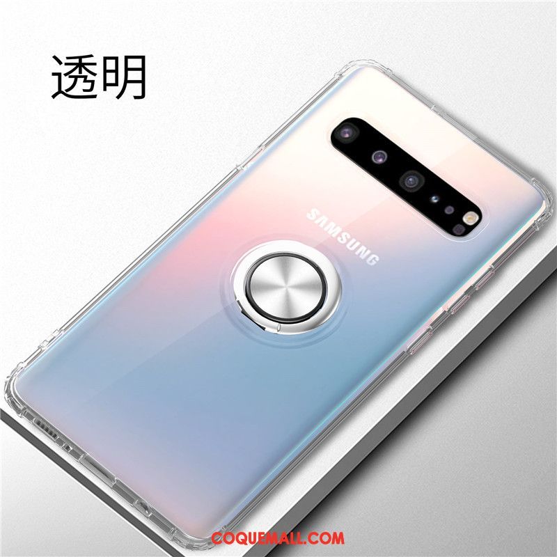 Étui Samsung Galaxy S10 5g Ballon Incassable À Bord, Coque Samsung Galaxy S10 5g Une Agrafe Tendance