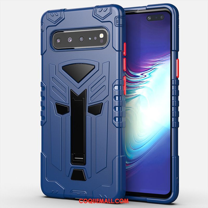 Étui Samsung Galaxy S10 5g Couvercle Arrière Vert Téléphone Portable, Coque Samsung Galaxy S10 5g Protection Étoile