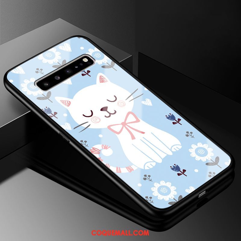 Étui Samsung Galaxy S10 5g Incassable Verre Charmant, Coque Samsung Galaxy S10 5g Silicone Téléphone Portable