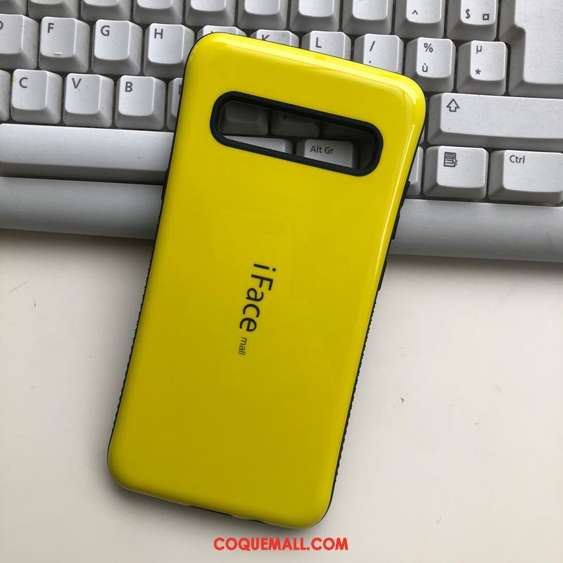 Étui Samsung Galaxy S10 5g Incassable Étoile Petit, Coque Samsung Galaxy S10 5g Vert Difficile