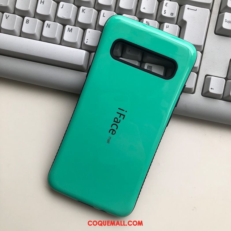 Étui Samsung Galaxy S10 5g Incassable Étoile Petit, Coque Samsung Galaxy S10 5g Vert Difficile