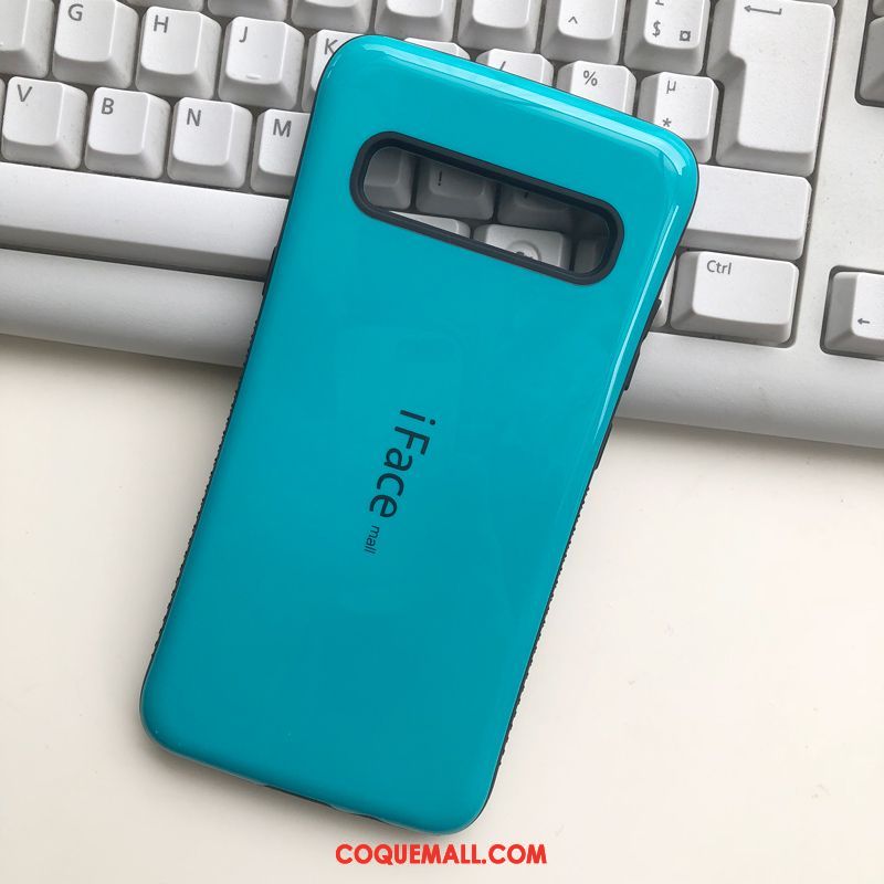 Étui Samsung Galaxy S10 5g Incassable Étoile Petit, Coque Samsung Galaxy S10 5g Vert Difficile