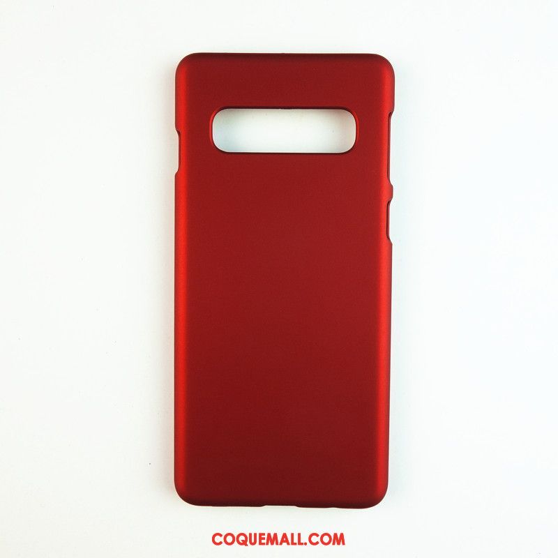 Étui Samsung Galaxy S10 5g Rouge Étoile Téléphone Portable, Coque Samsung Galaxy S10 5g Protection Difficile