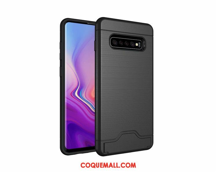 Étui Samsung Galaxy S10 Carte Étoile Téléphone Portable, Coque Samsung Galaxy S10 Gris Protection