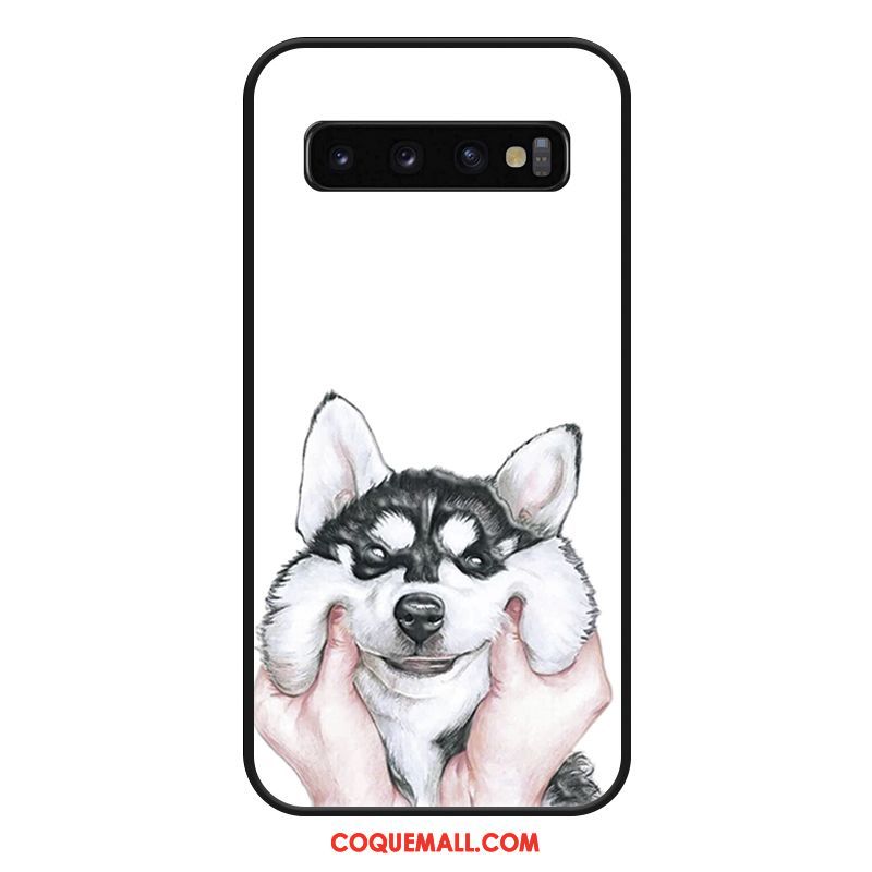 Étui Samsung Galaxy S10 Charmant Tout Compris Protection, Coque Samsung Galaxy S10 Dessin Animé Téléphone Portable