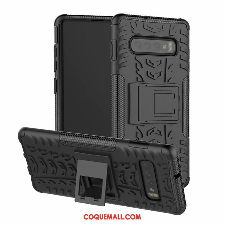 Étui Samsung Galaxy S10 Créatif Incassable Étoile, Coque Samsung Galaxy S10 Personnalité Antidérapant